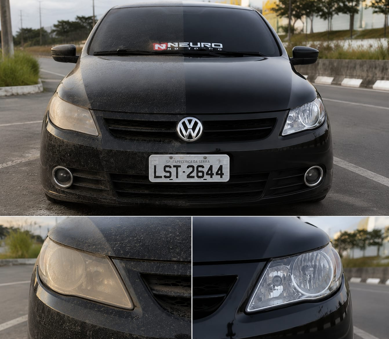 Resultado de Farol após o Método Brilho Total